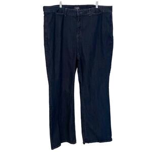 NYDJ Teresa Lift‎ Tuck Trouser Blue Jeans Size 24W